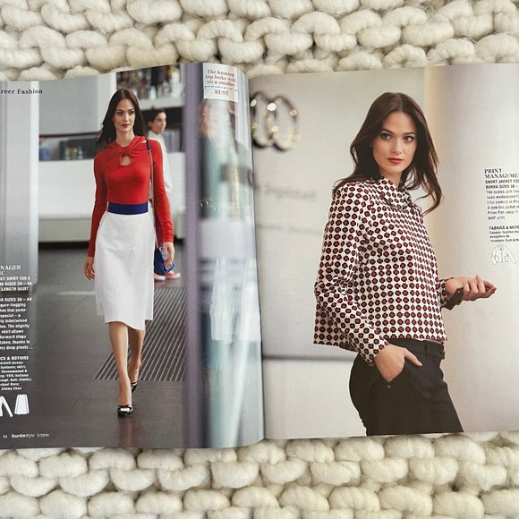 Burda Style Magazine 02/2014 English Uncut Sewing Patterns. - Picture 6 of 10